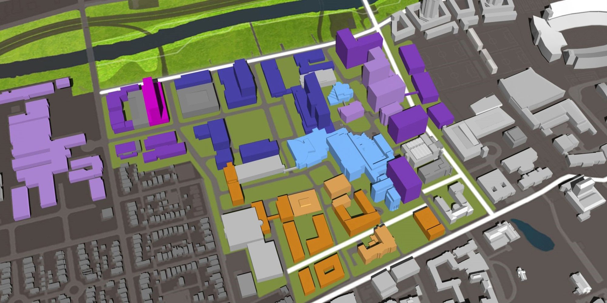 The Ohio State University Health Sciences District Plan — image 4 of 5