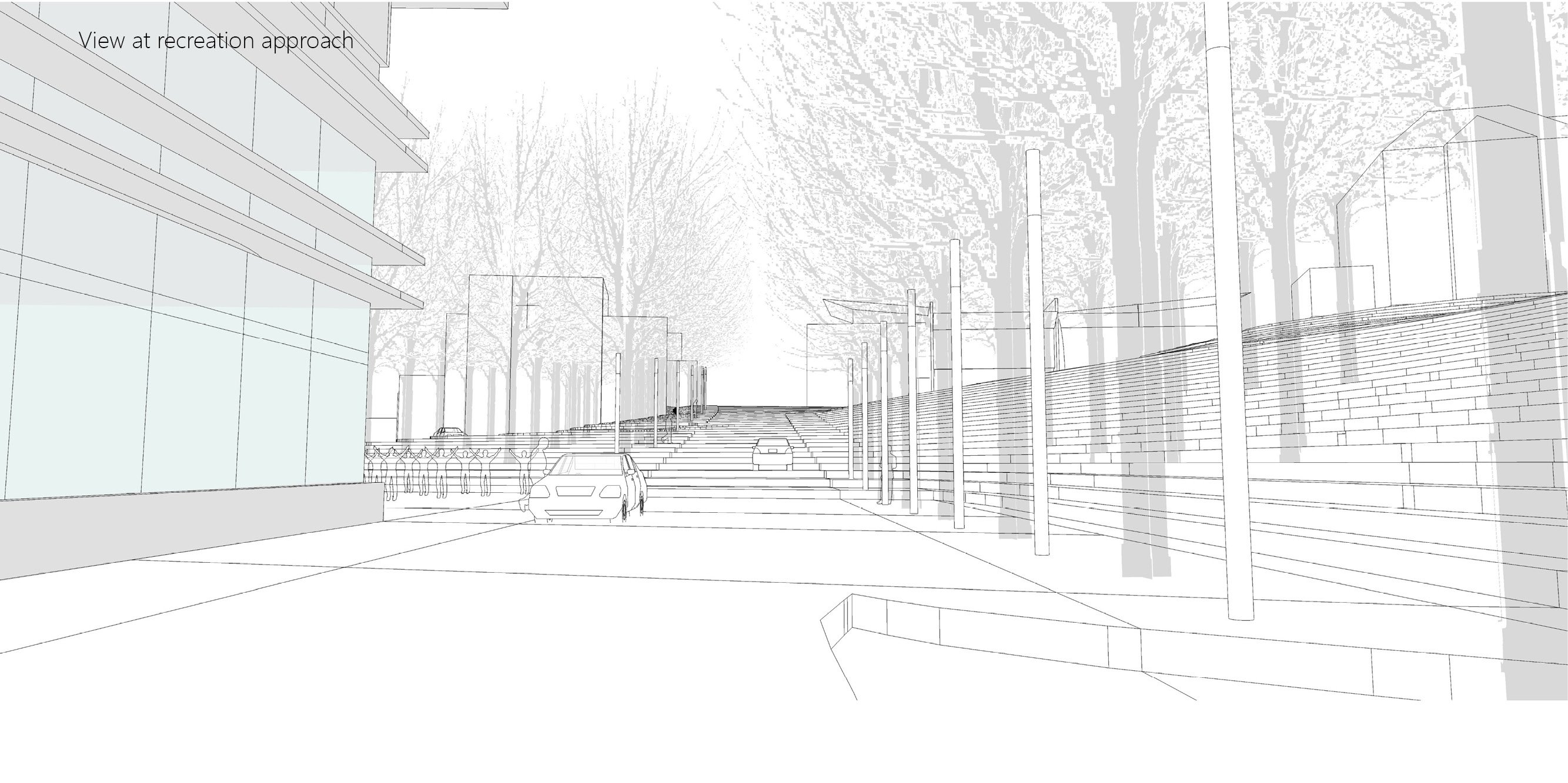 College of the Holy Cross Recreation Center Landscape — image 9 of 13