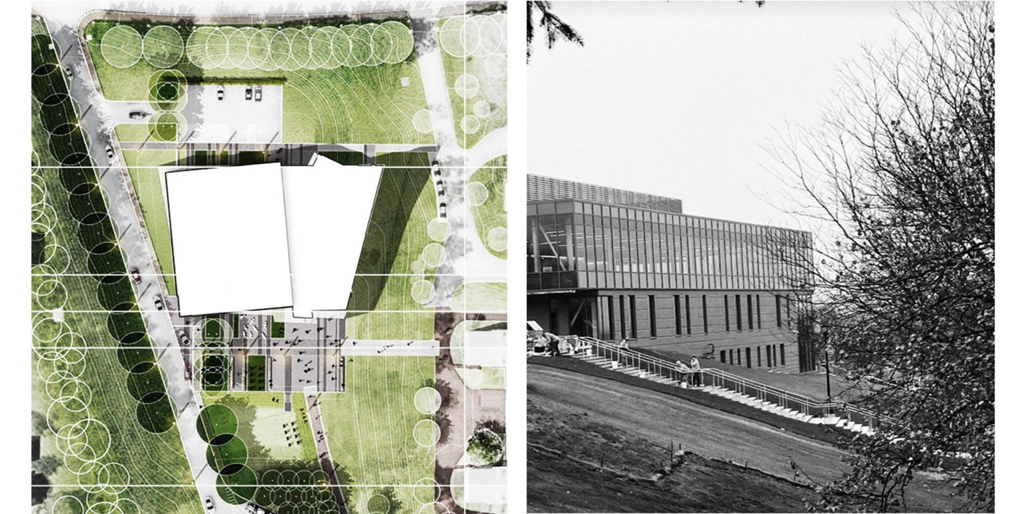 College of the Holy Cross Recreation Center Landscape — image 10 of 13