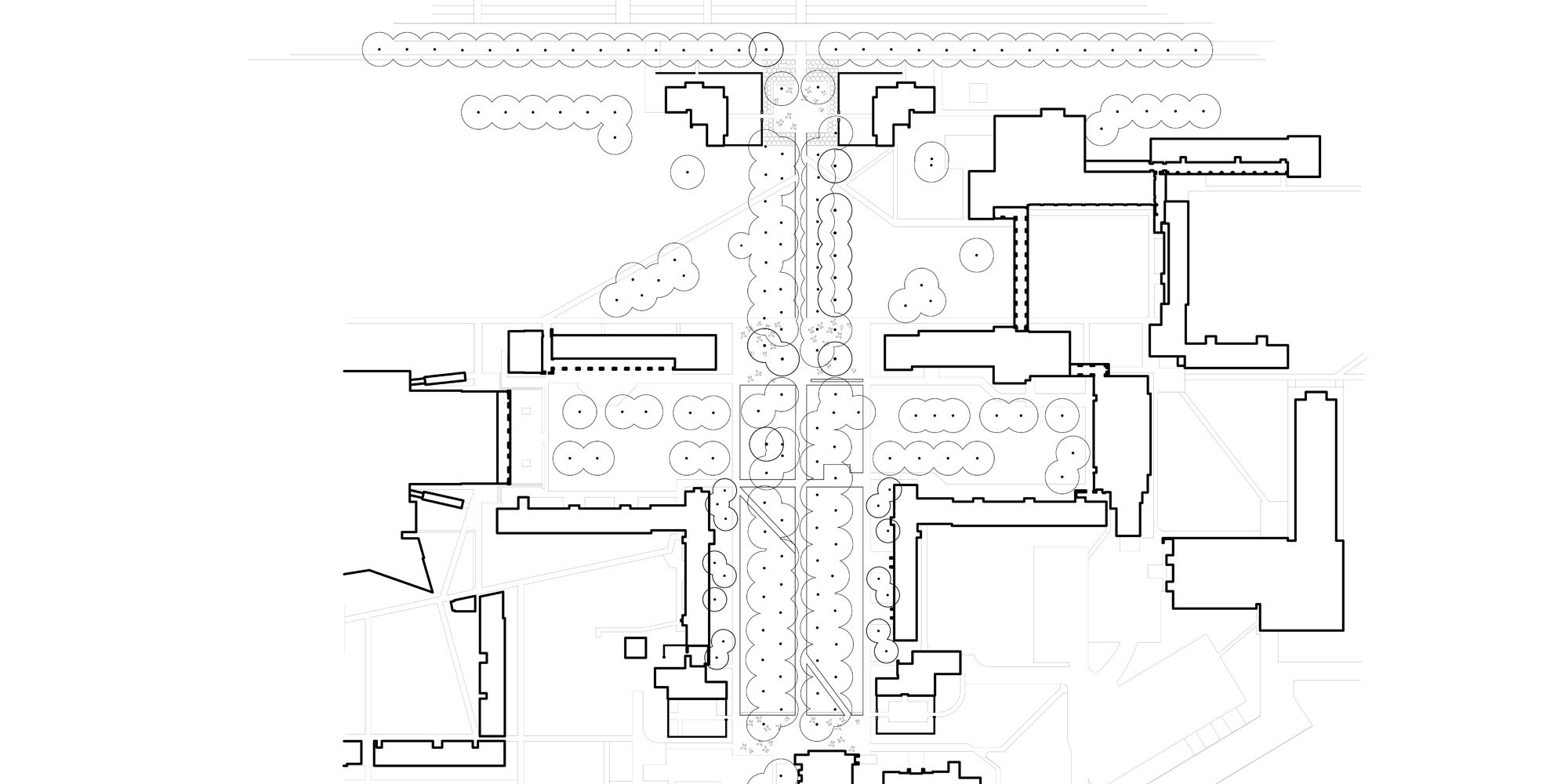 Rice University South Residential District Landscape — image 1 of 6