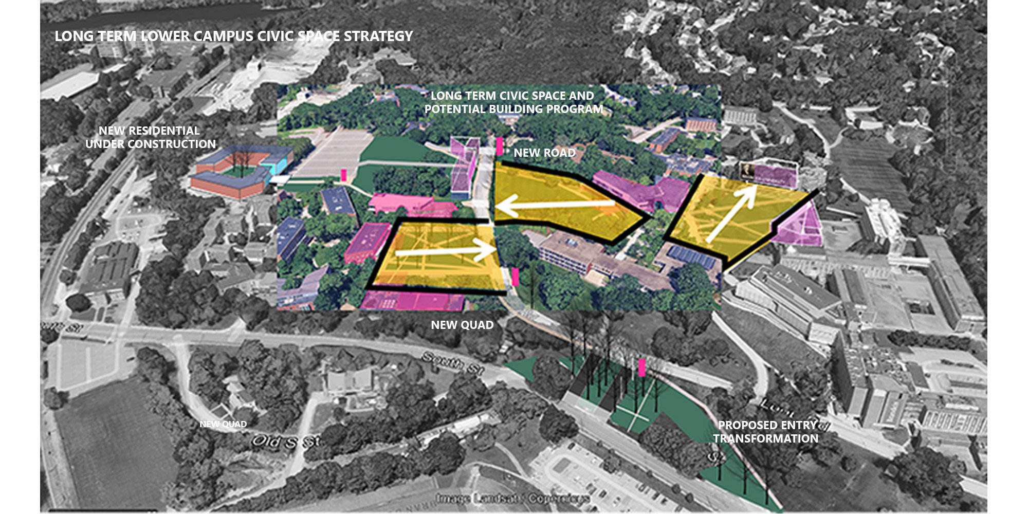 Brandeis University Campus Entry and Circulation Study — image 8 of 13