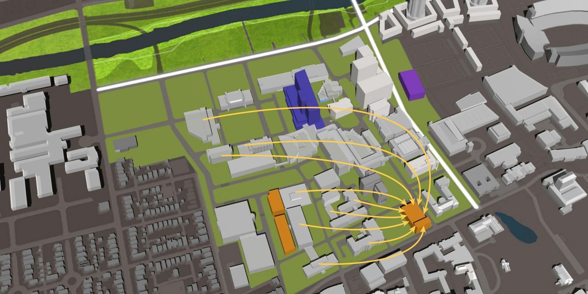 The Ohio State University Health Sciences District Plan — image 3 of 5