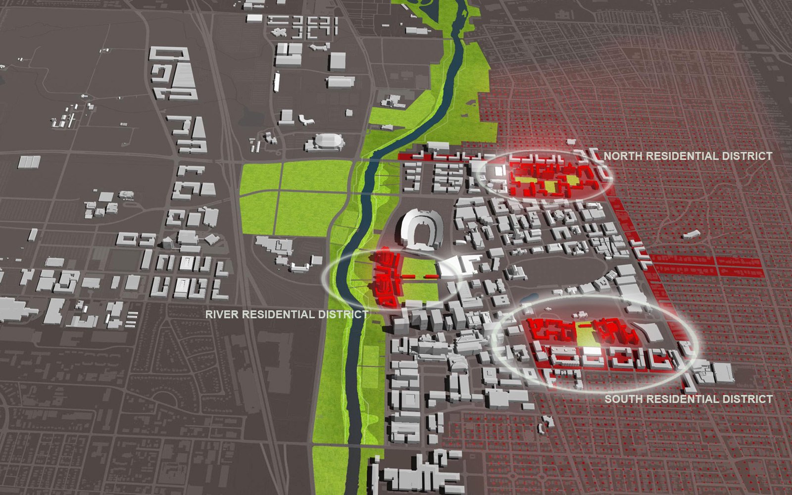 The Ohio State University Residential Life Master Plan and Residential District Studies