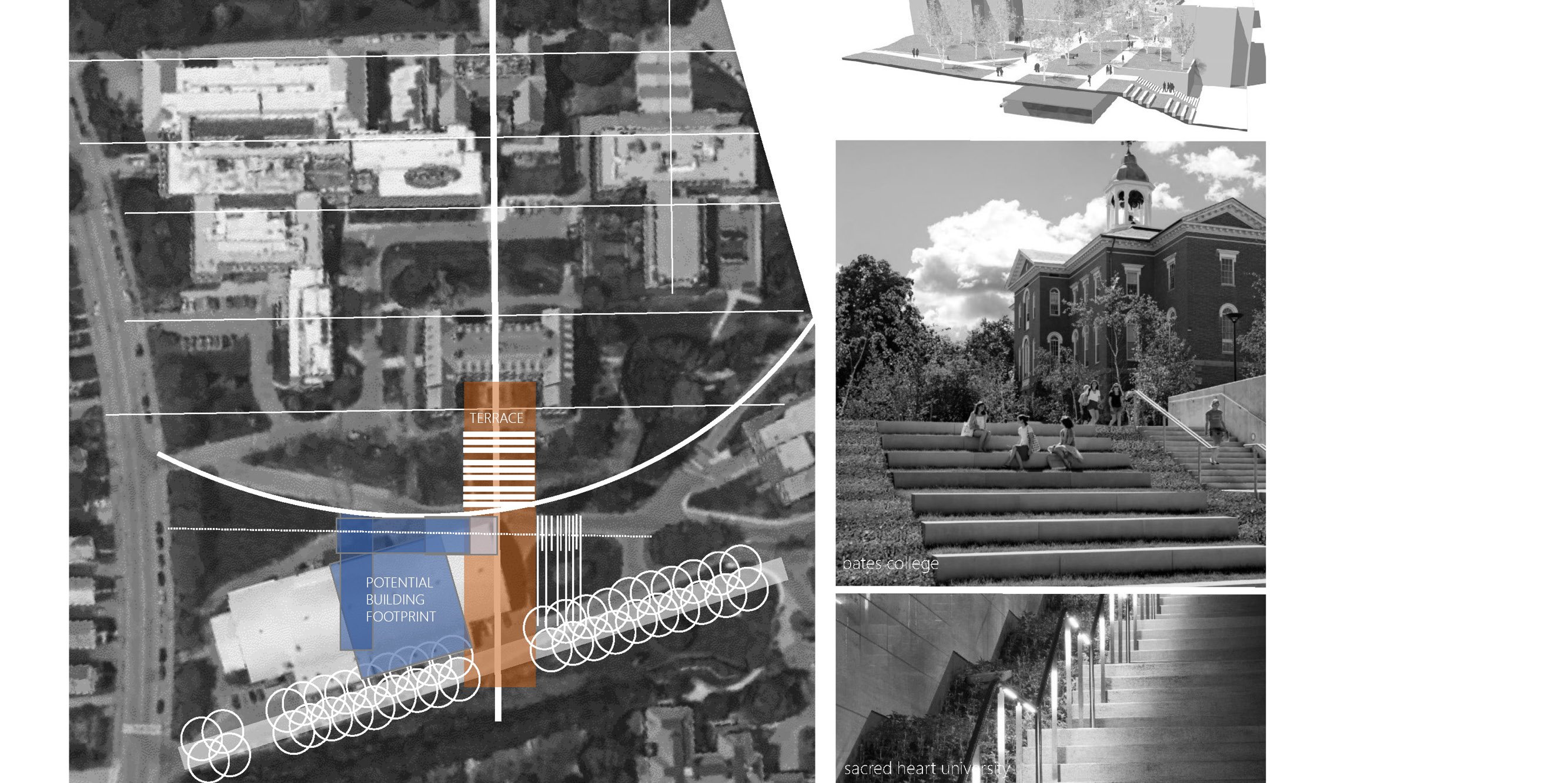 College of the Holy Cross Recreation Center Landscape — image 2 of 13
