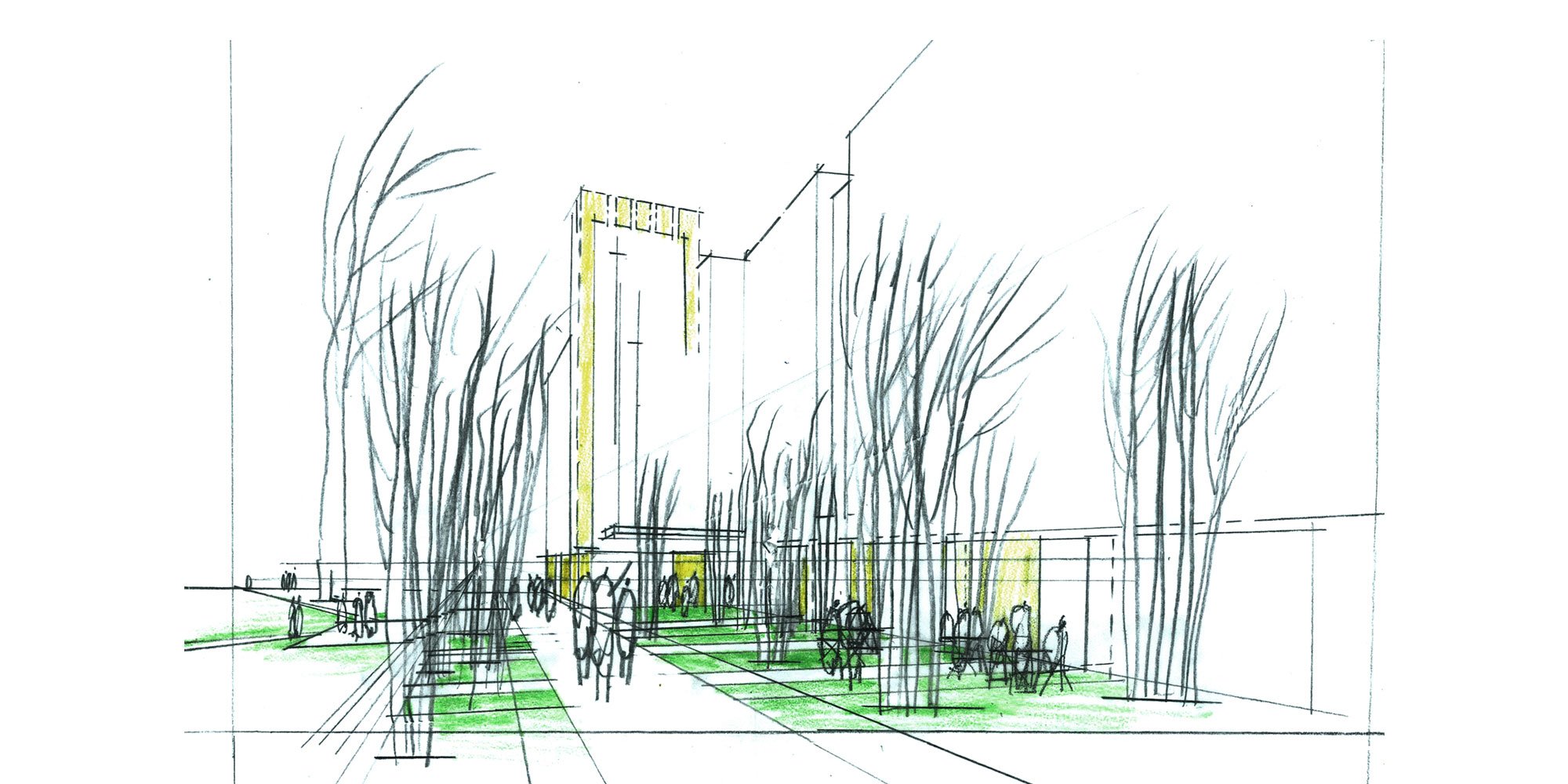 Fordham University Residential District Landscape — image 2 of 11