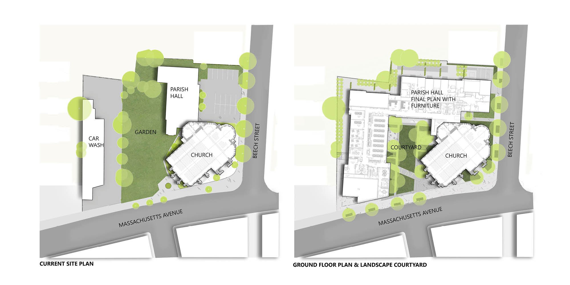 St. James Church Parish Hall and Residential Enclave and Landscape — image 4 of 13