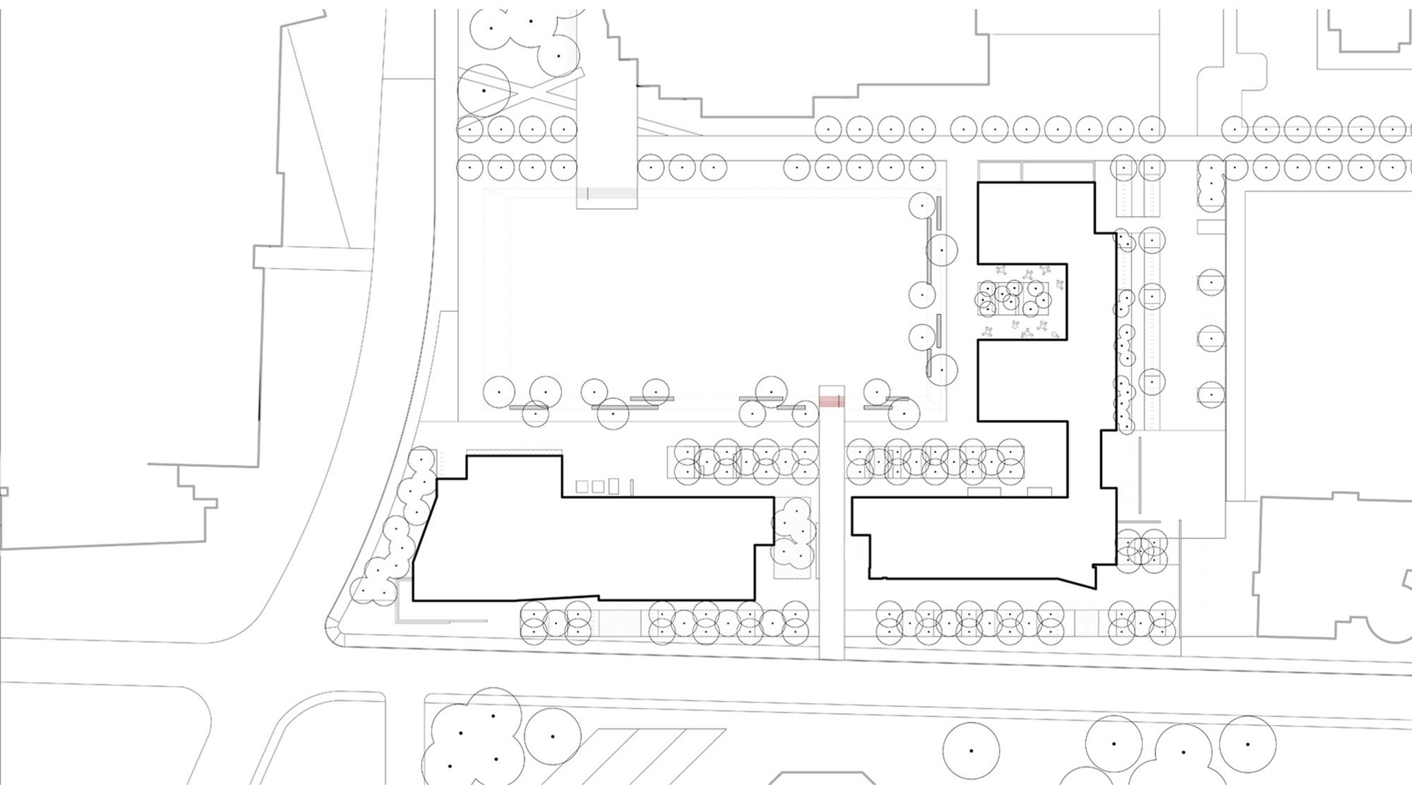 Purdue University Student Success District Landscape — image 3 of 8