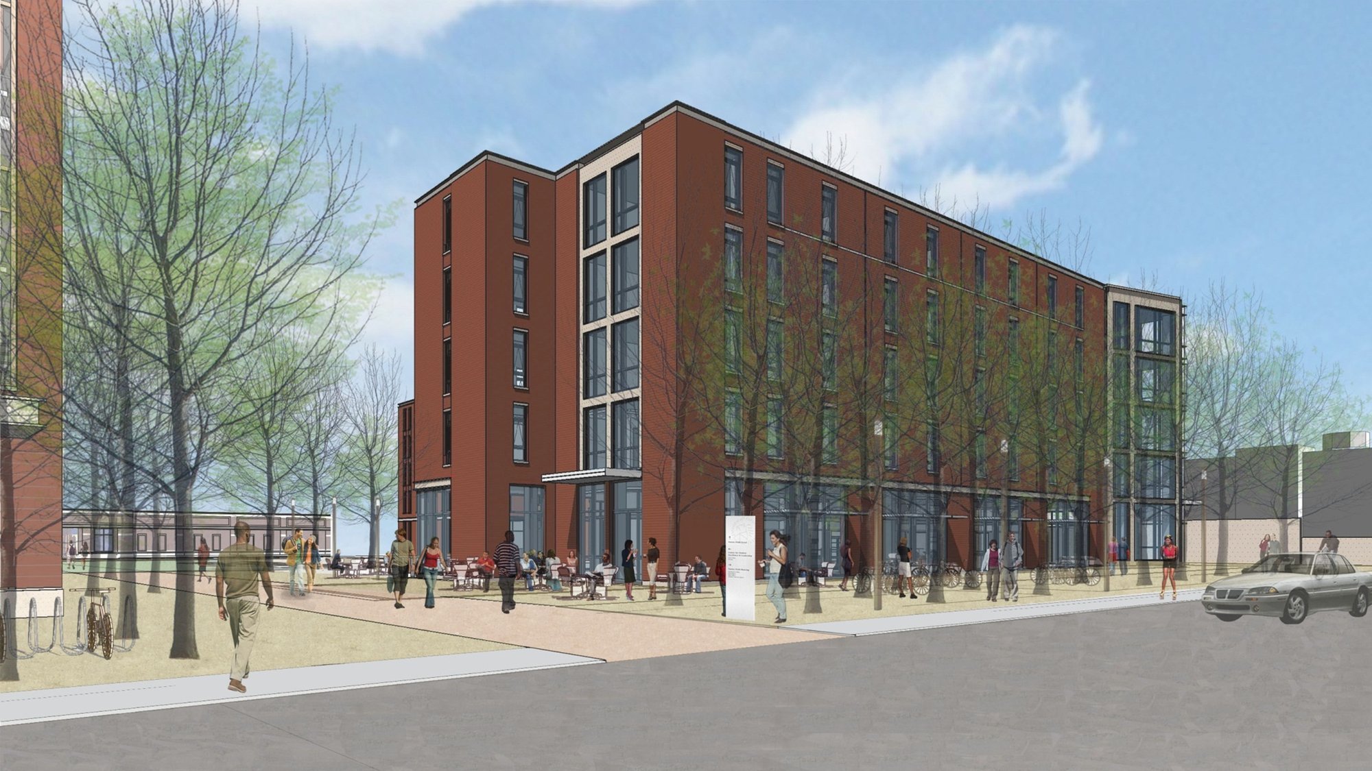 Purdue University Student Success District Landscape — image 5 of 8