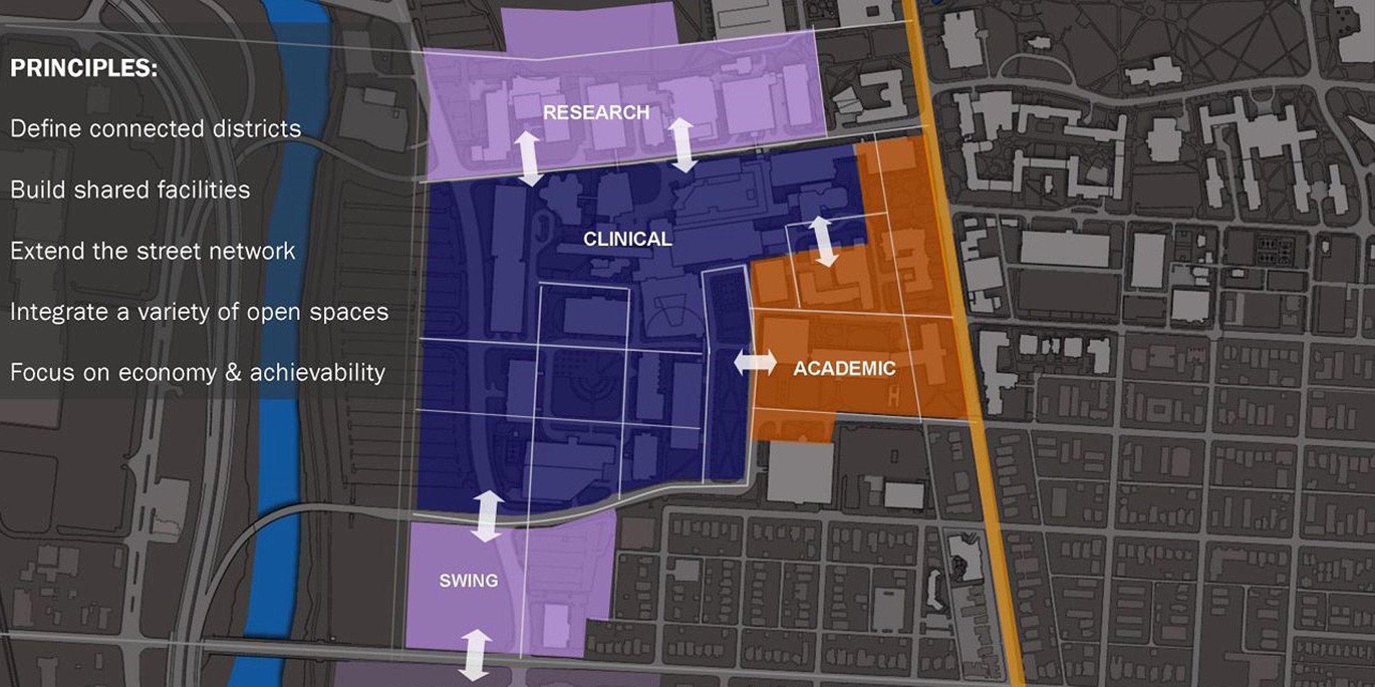 The Ohio State University Health Sciences District Plan — image 1 of 5