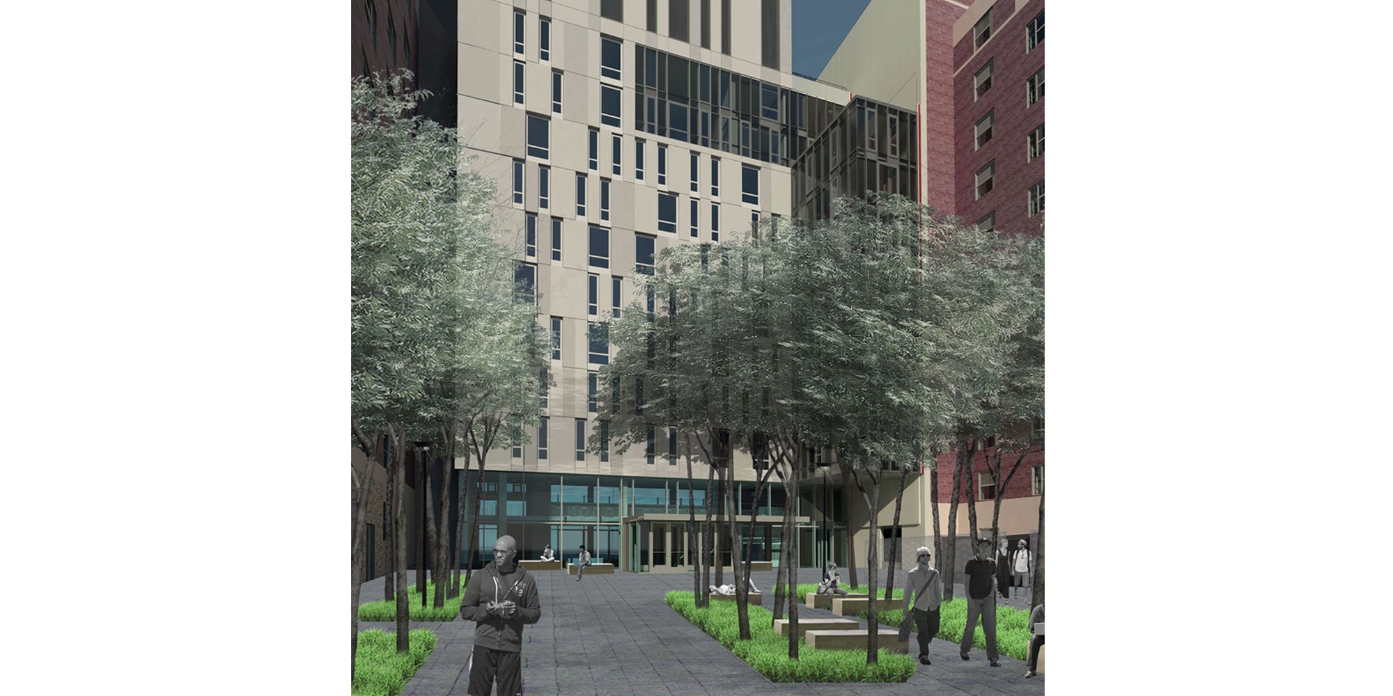 The Ohio State University South Residential Landscape — image 3 of 6