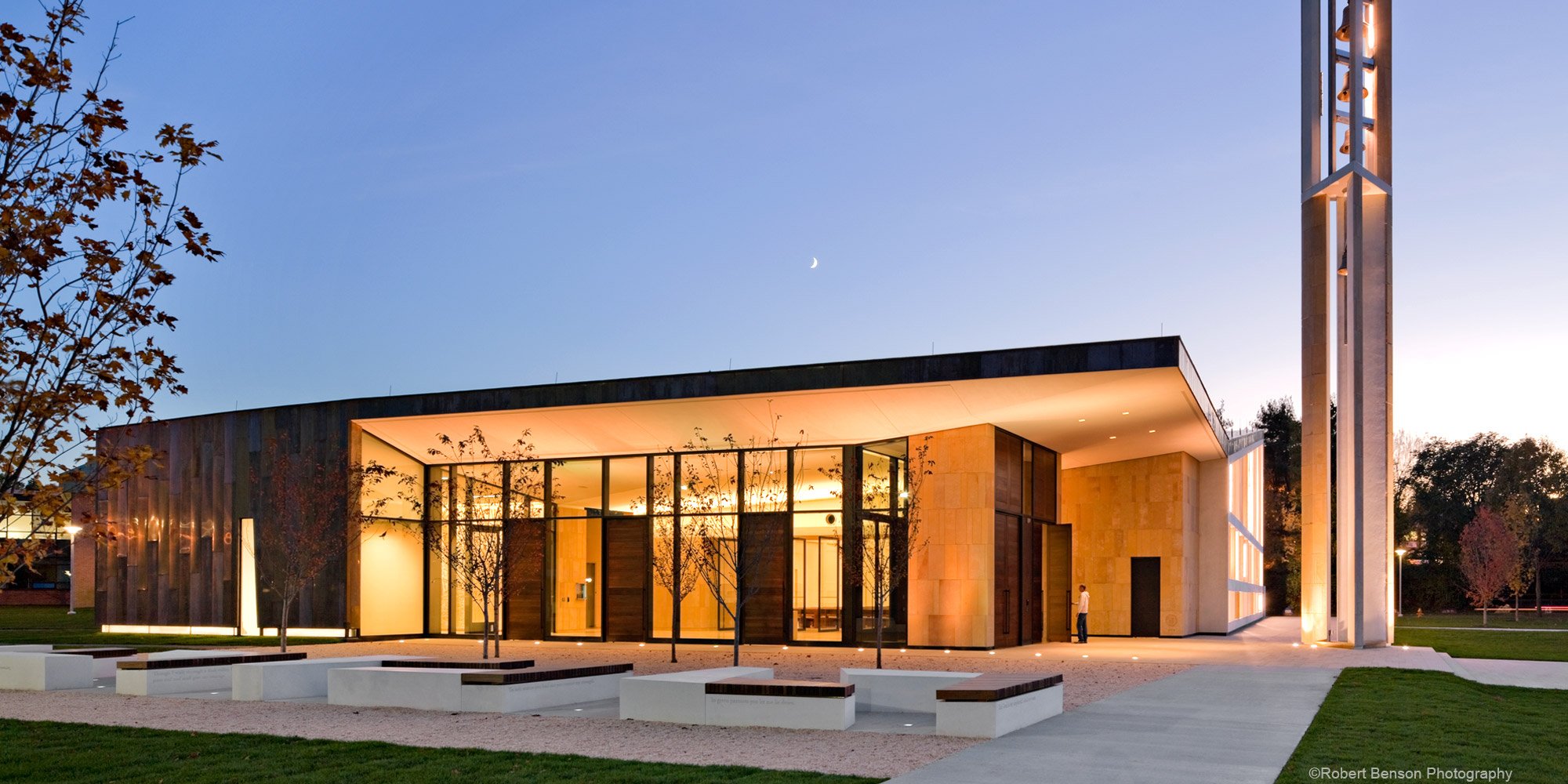 Sacred Heart University Chapel Landscape — image 2 of 17