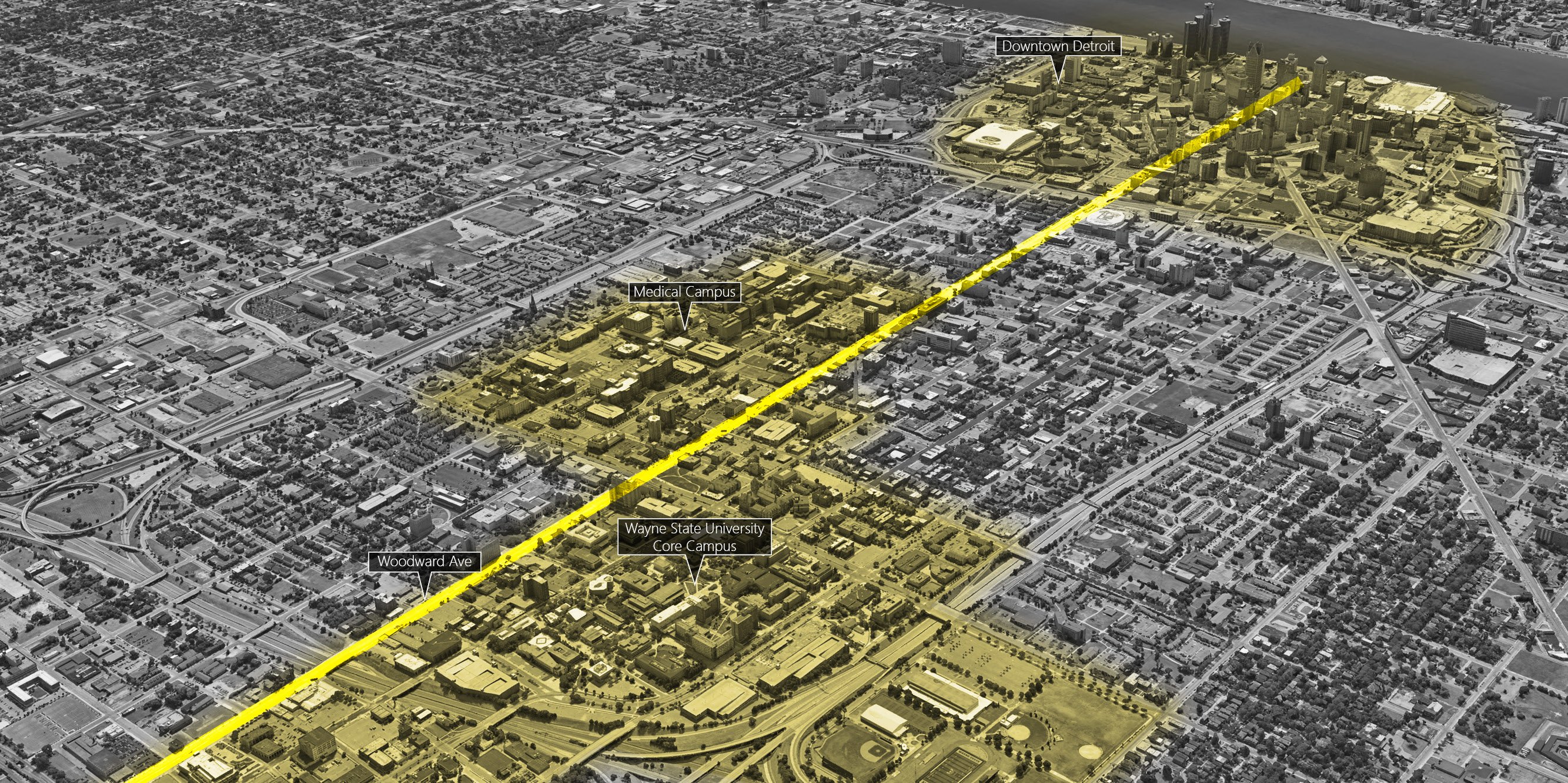 Wayne State University Campus-Wide Space Analysis and Master Plan — image 1 of 22