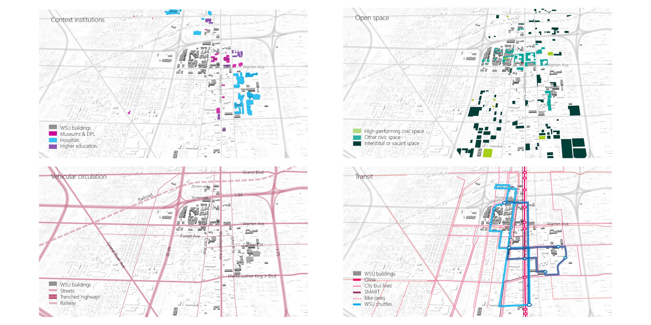 Wayne State University Campus-Wide Space Analysis and Master Plan — image 5 of 22