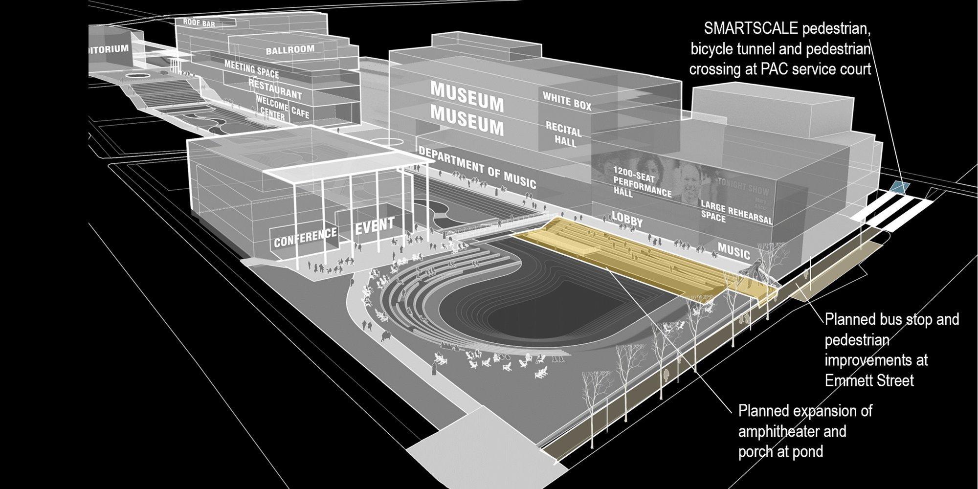 University of Virginia Museum and Performing Arts Study — image 8 of 17